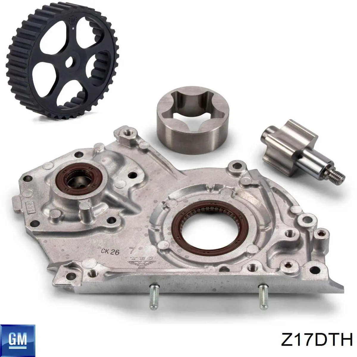 Двигатель в сборе General Motors Z17DTH