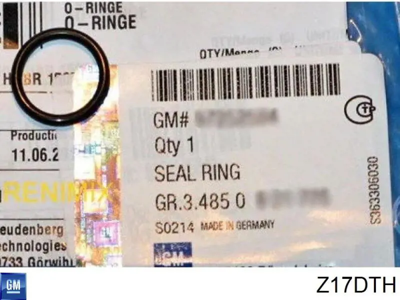 Двигатель Z17DTH General Motors