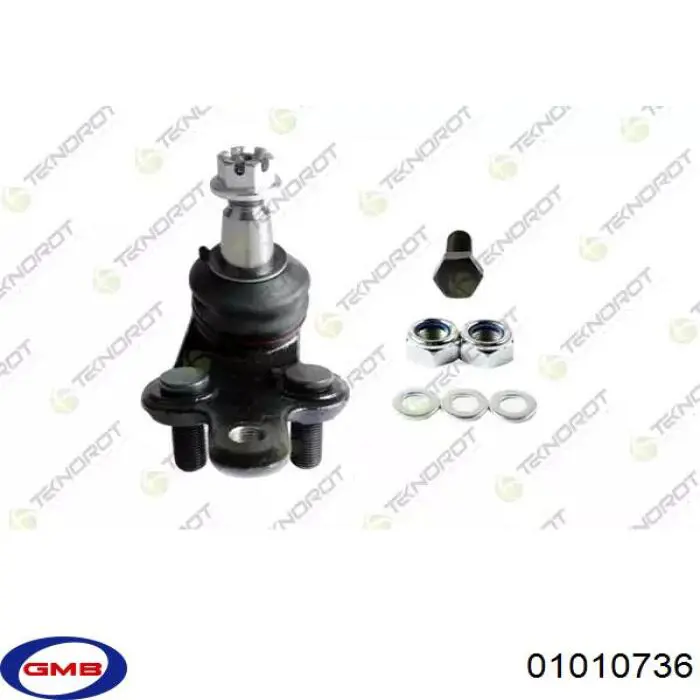 Нижняя правая шаровая опора GMB 01010736 цена, от 11.45 USD