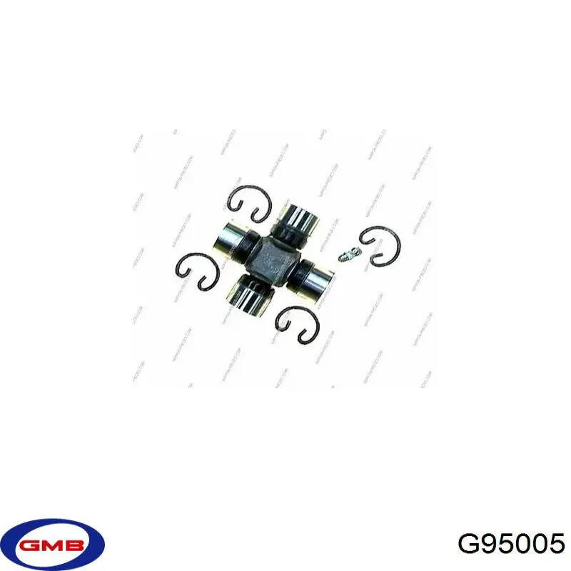 G95005 GMB крестовина карданного вала заднего