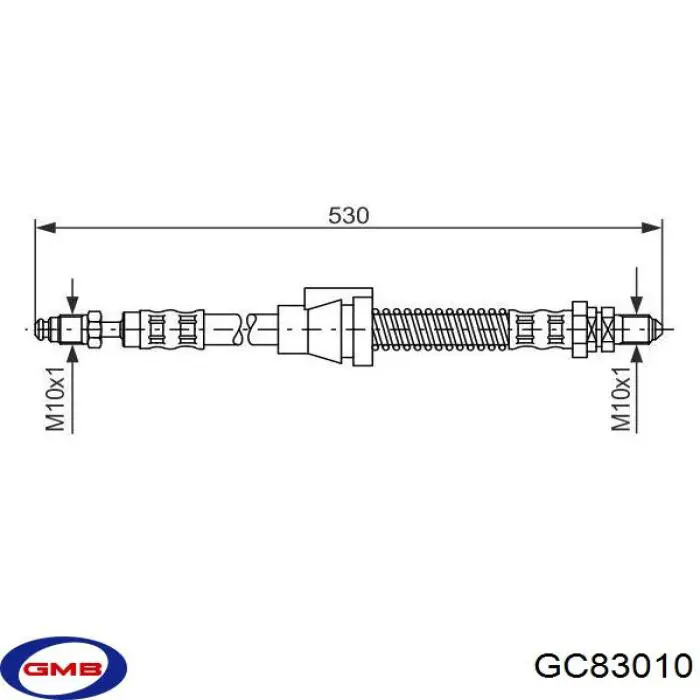 Подшипник сцепления выжимной GMB GC83010