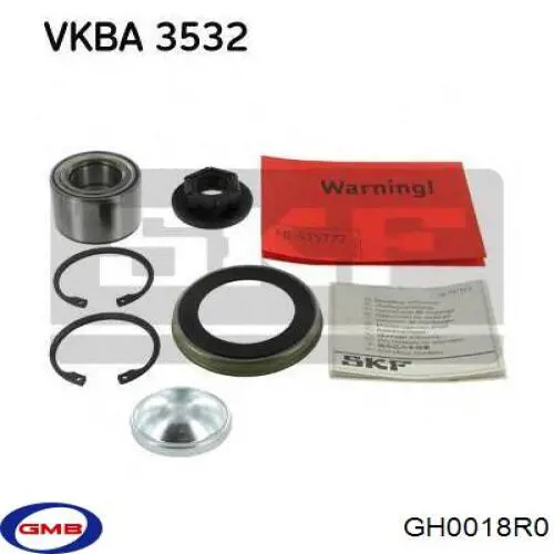 Купить 98AZ1A049AC Ford Подшипник задней ступицы