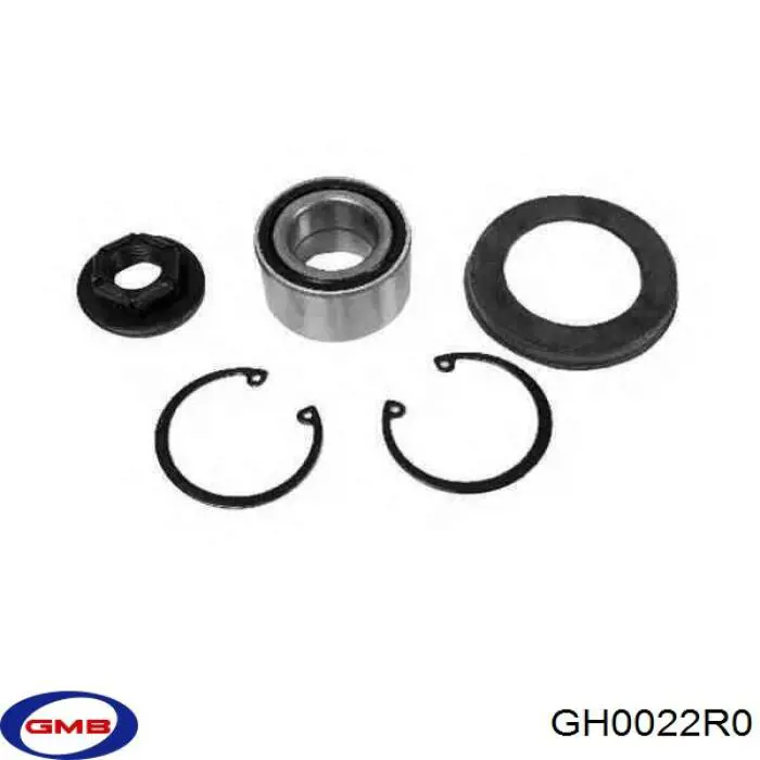 Cojinete de rueda trasero GH0022R0 GMB