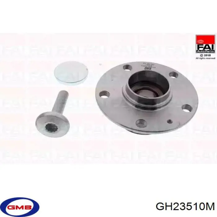 GH23510M GMB Ступица задняя