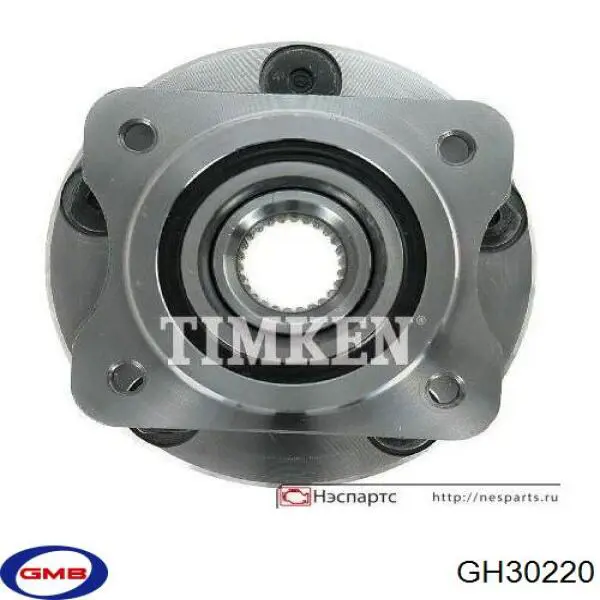 GH30220 GMB Ступица колеса передняя