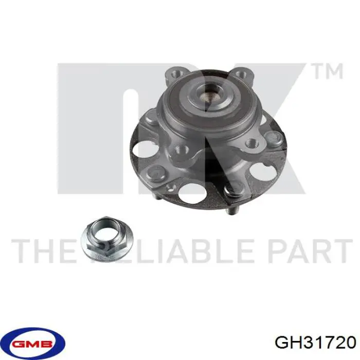 Задняя ступица GH31720 GMB