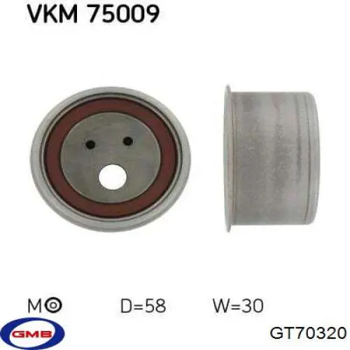 Ролик натяжителя GMB GT70320