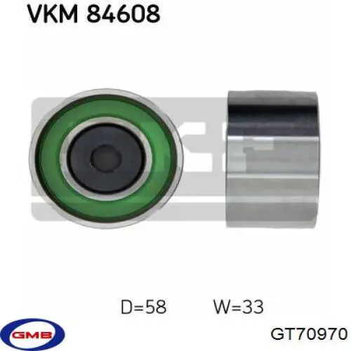 GT70970 GMB Паразитный ведущий ролик