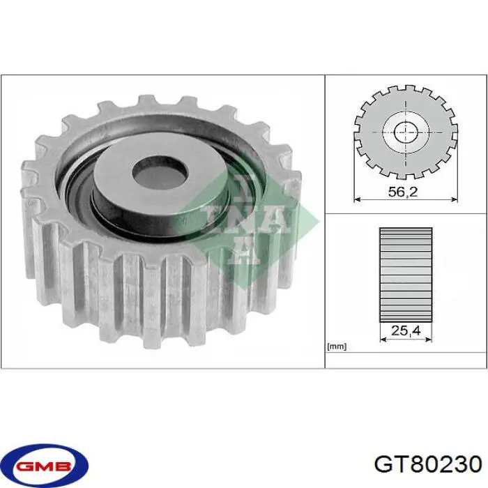 Обводной ролик ремня ГРМ Ford 7053802 цена, от 18.56 USD