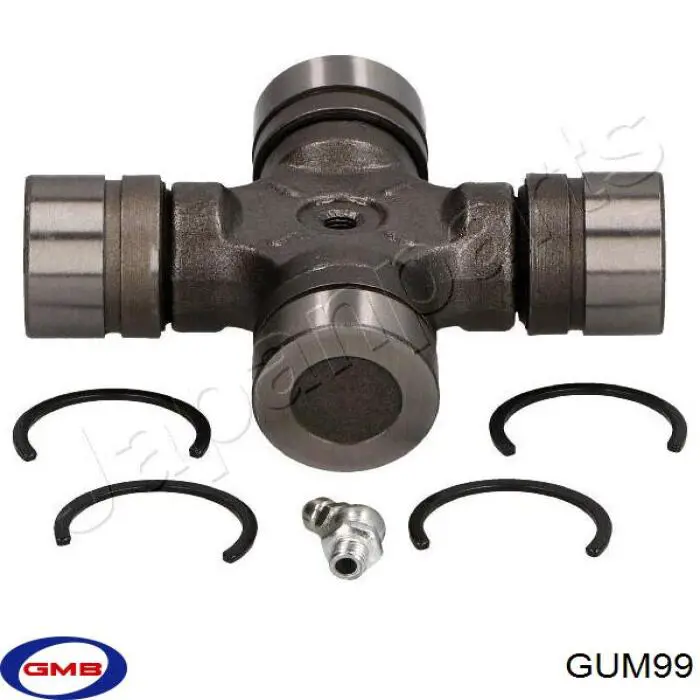 GUM99 GMB Cruceta de árbol de cardán trasero original y equivalente