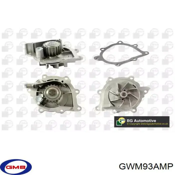 Помпа охлаждения GMB GWM93AMP цена, от 46.12 USD