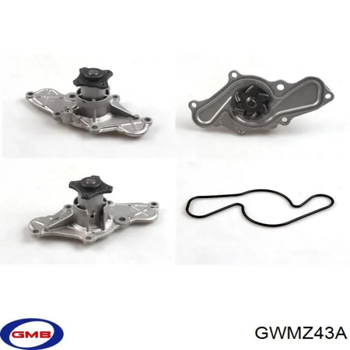 Помпа охлаждения GMB GWMZ43A цена, от 36.46 USD