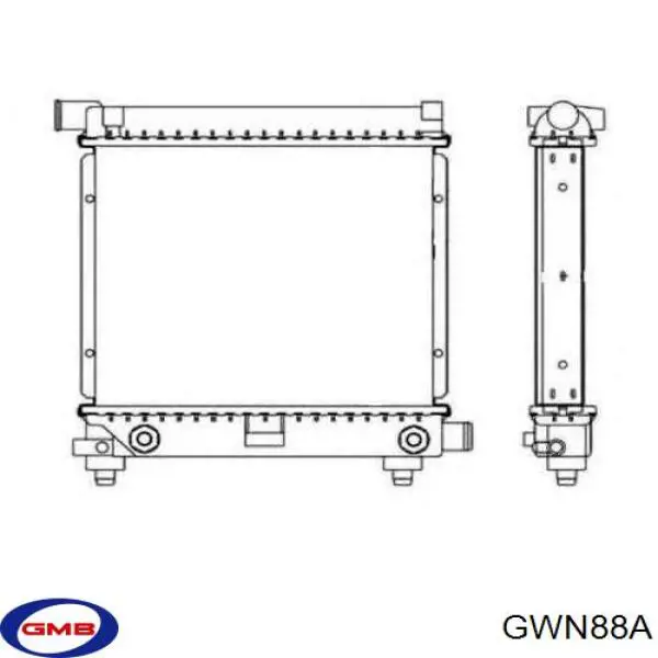 Купить GWN88A GMB Насос охлаждения