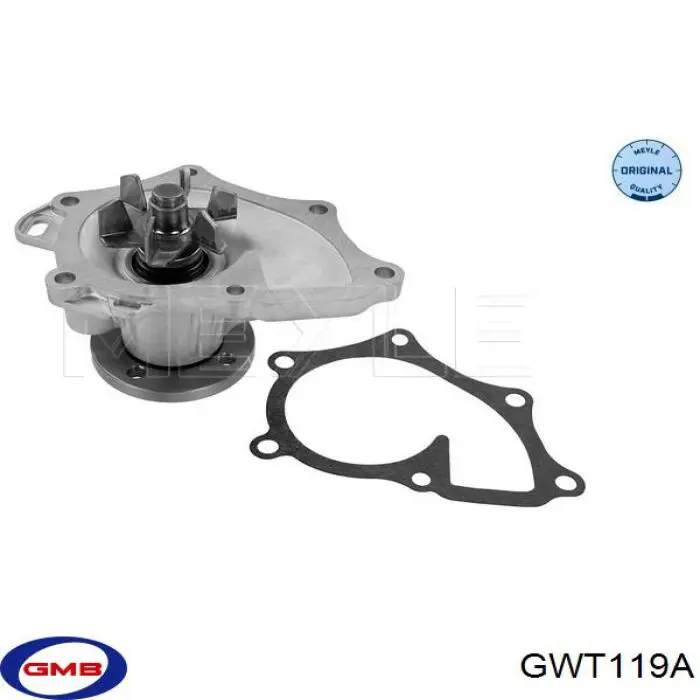 Помпа охлаждения GMB GWT119A цена, от 31.29 USD