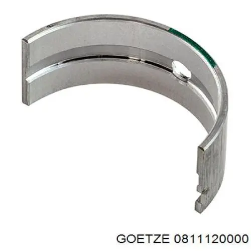Кольца поршневые комплект на мотор, STD. Goetze 0811120000