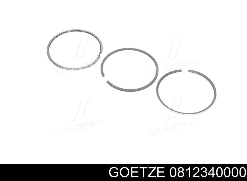 08-123400-00 Goetze кольца поршневые на 1 цилиндр, std.