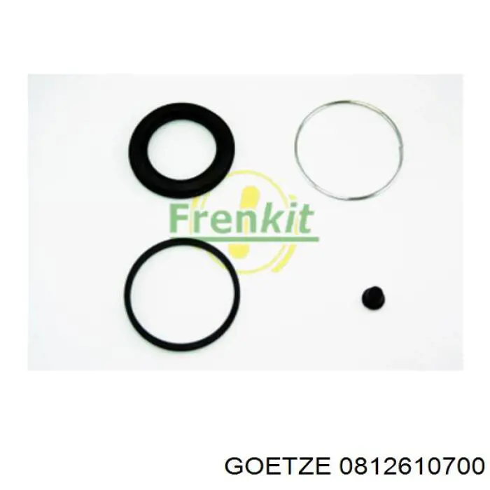 Купить 0812610700 Goetze Комплект поршневых колец на 1 цилиндр, 2-й ремонт (+0,50)