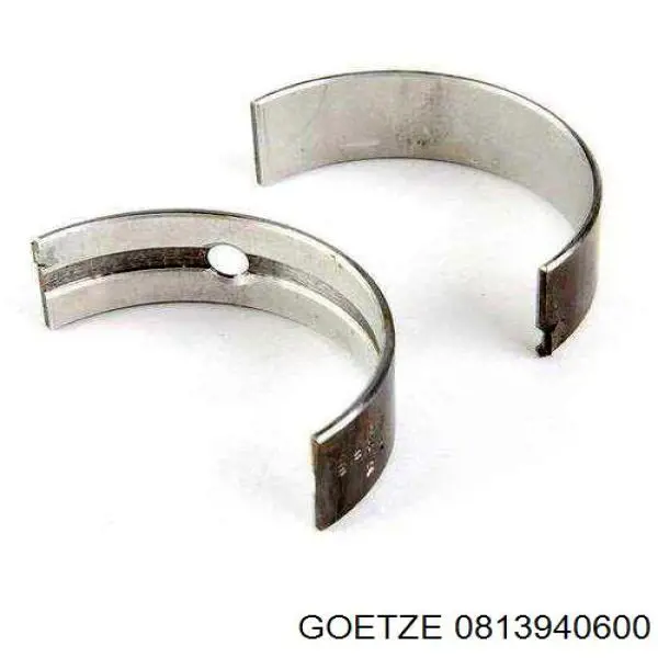 08-139406-00 Goetze anéis do pistão para 1 cilindro, 2ª reparação ( + 0,50)