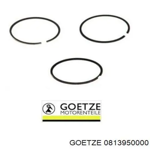 Кольца поршневые STD на 1 цилиндр Goetze 0813950000 цена, от 14.96 USD
