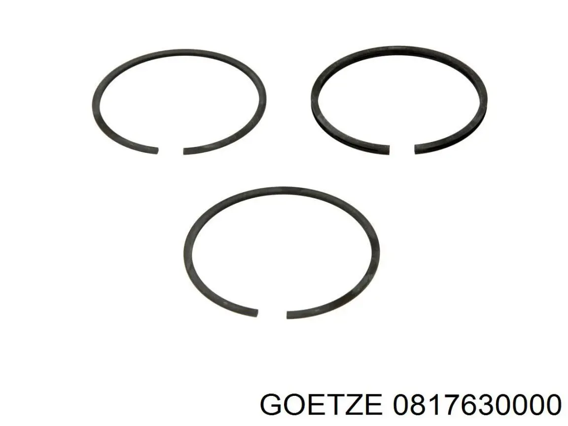 08-176300-00 Goetze кольца поршневые компрессора на 1 цилиндр, std