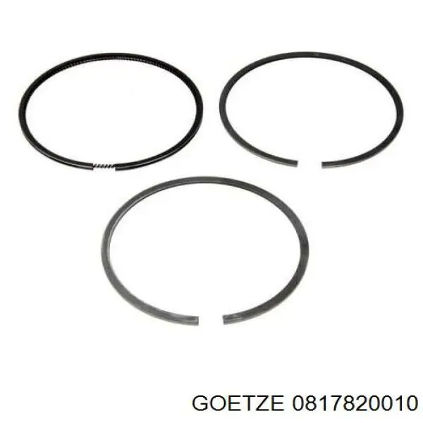 Купить 00280N9 Mahle Original Комплект поршневых колец на 1 цилиндр, стандарт