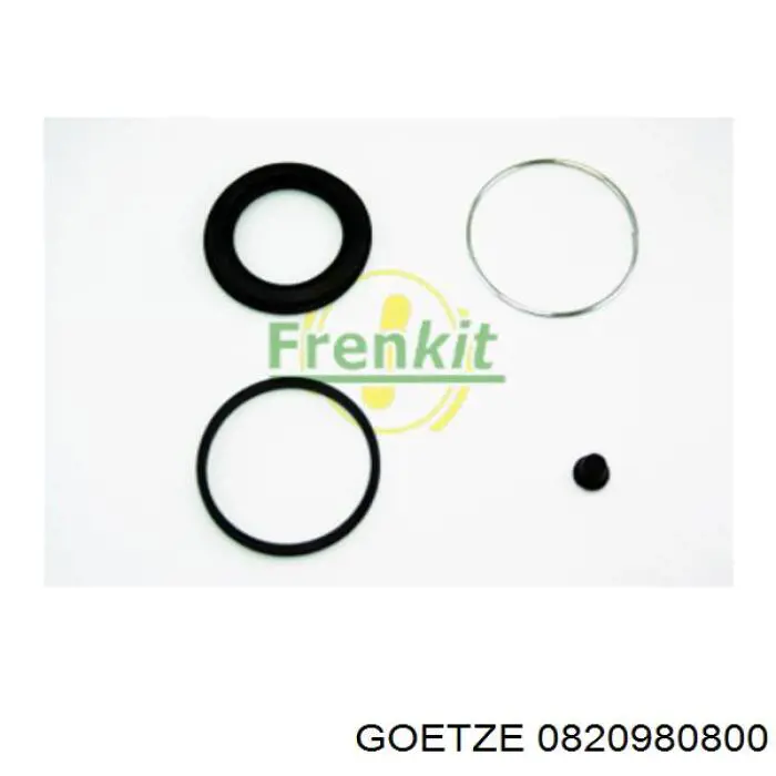 Кольца поршневые на 1 цилиндр, 2-й ремонт (+0,65) Goetze 0820980800