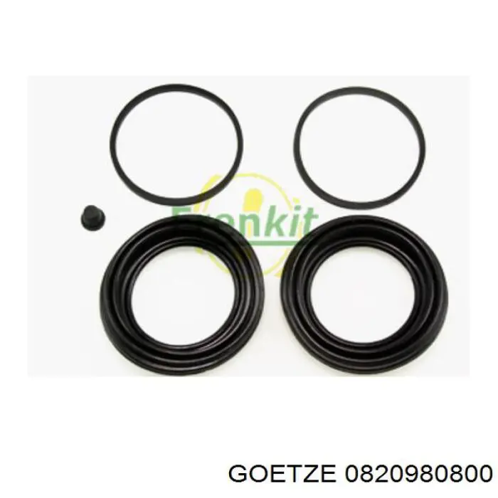 0820980800 Goetze Комплект поршневых колец на 1 цилиндр, 2-й ремонт (+0,65)