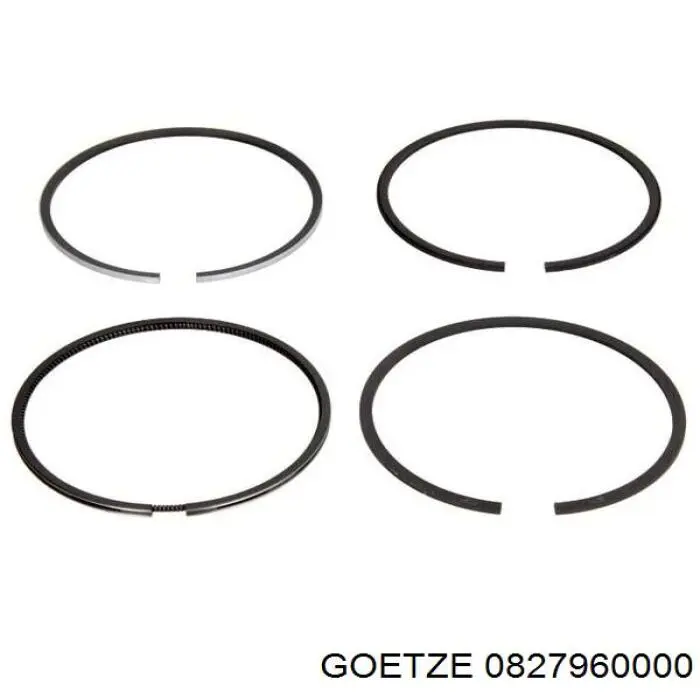 Кольца поршневые STD на 1 цилиндр Goetze 0827960000 цена, от 35.43 USD