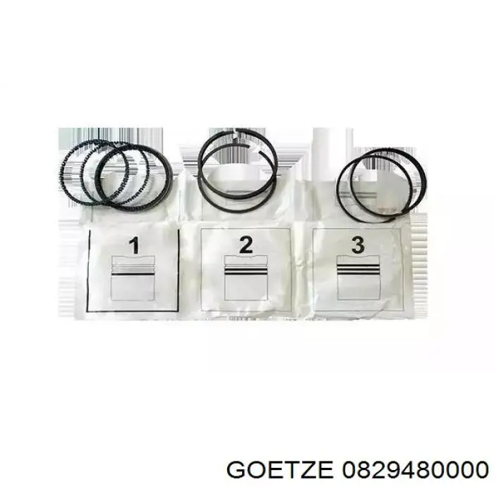 Кольца поршневые STD на 1 цилиндр Goetze 0829480000 цена, от 9.88 USD