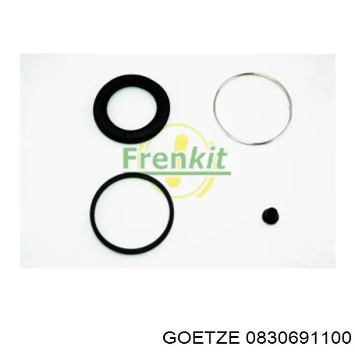 0830691100 Goetze кольца поршневые на 1 цилиндр, 4-й ремонт (+1,00)