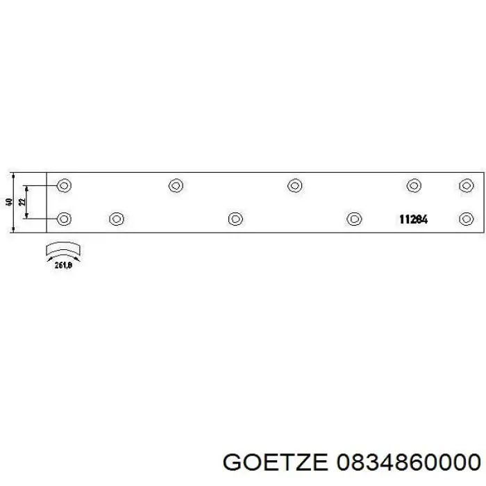 Купить 0834860000 Goetze 