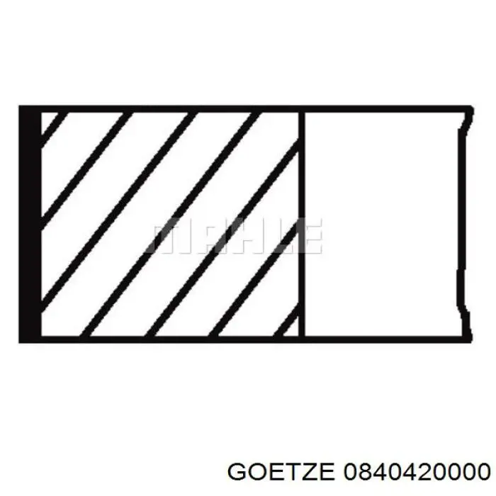 Кольца поршневые STD на 1 цилиндр VAG 052198151C цена, от 8.16 USD
