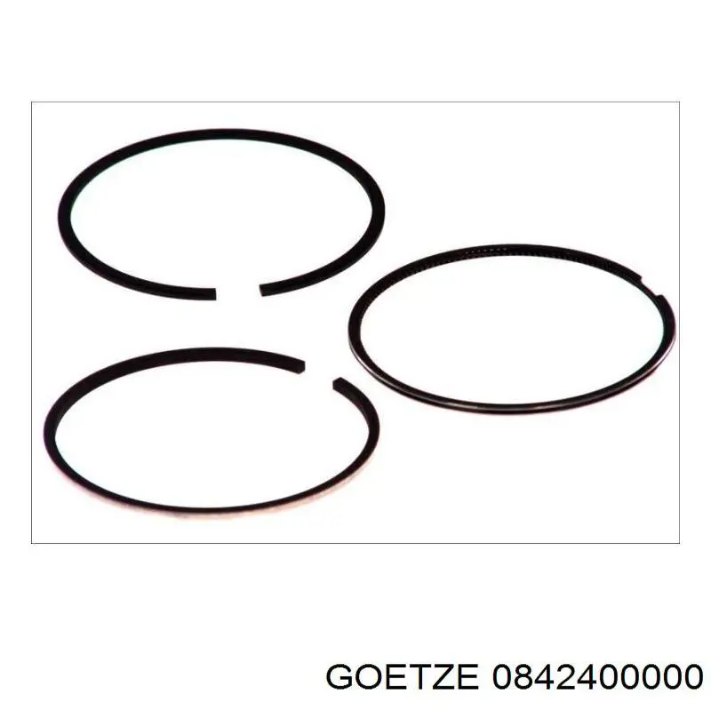 08-424000-00 Goetze кольца поршневые на 1 цилиндр, std.