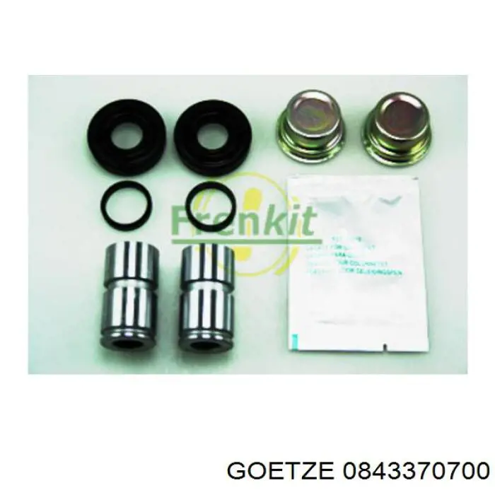 Кольца поршневые на 1 цилиндр, 2-й ремонт (+0,50) GOETZE 0843370700