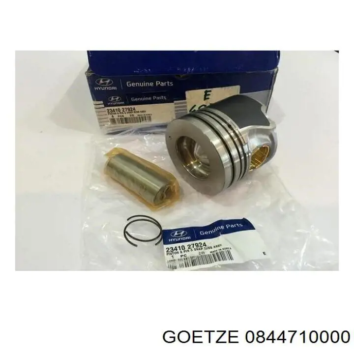 Комплект поршневых колец на 1 цилиндр, стандарт 681RS001090N0 Mahle Original