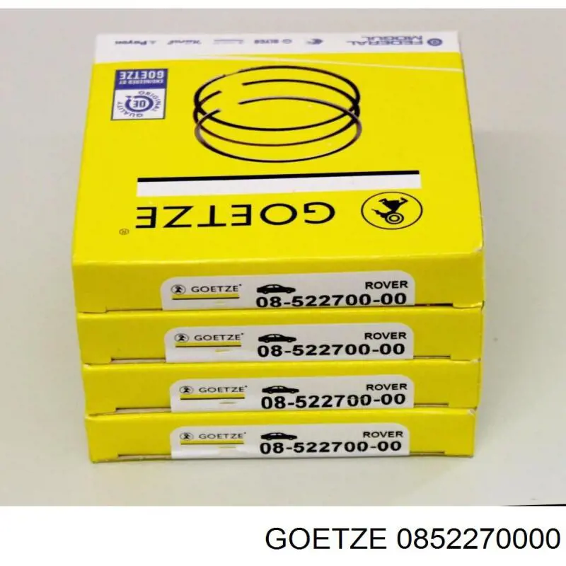 Juego de aros de pistón para 1 cilindro, STD 0852270000 Goetze