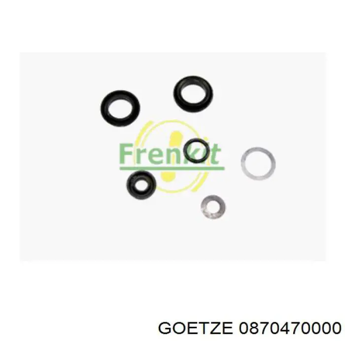 Комплект поршневых колец на 1 цилиндр, стандарт 0870470000 Goetze