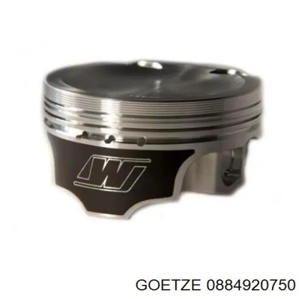 Купить 0884920750 Goetze Комплект поршневых колец на 1 цилиндр, 2-й ремонт (+0,50)