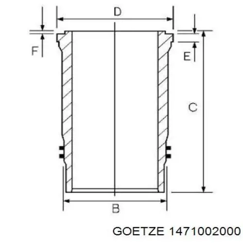 Купить Гильза поршневая Ровер 75  RJ