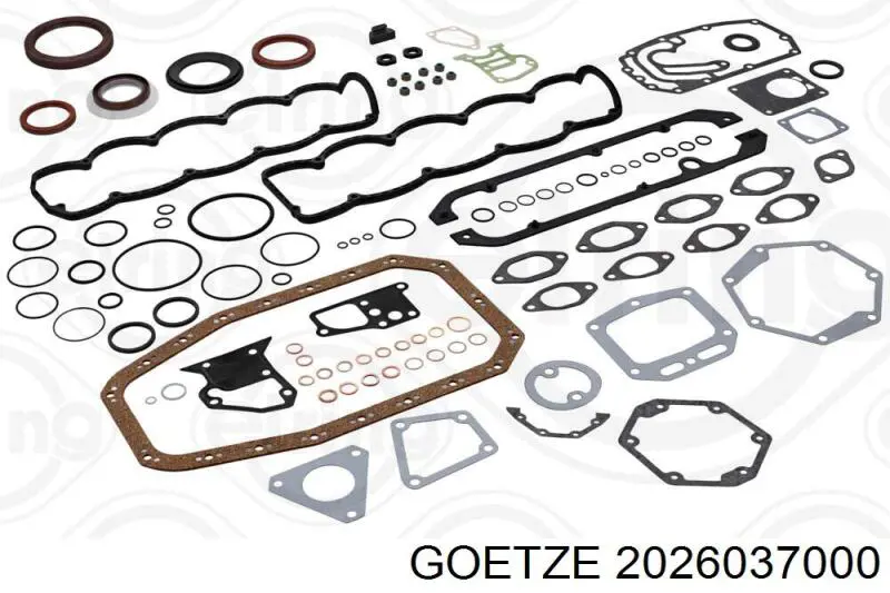 2026037000 Goetze комплект прокладок двигателя полный