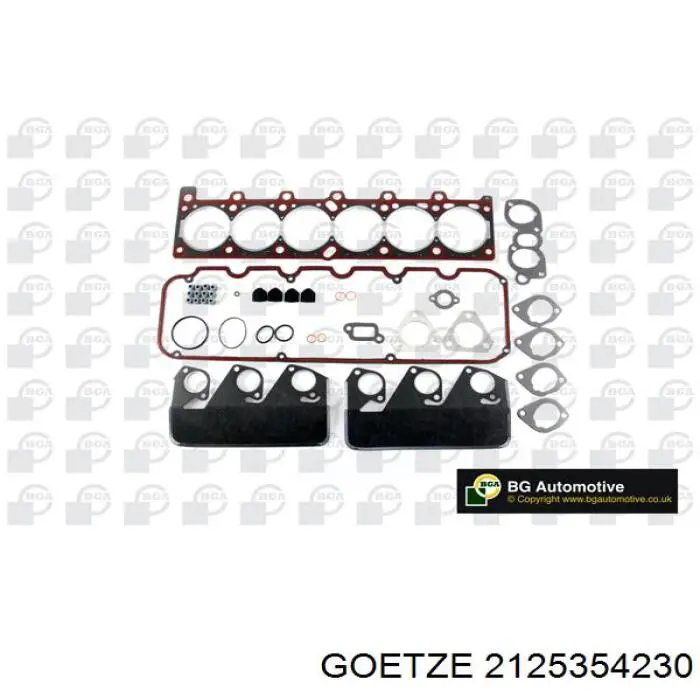 Комплект прокладок двигателя верхний Goetze 2125354230
