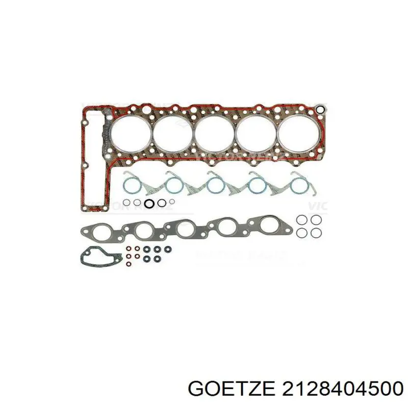 Комплект прокладок двигателя верхний Goetze 2128404500