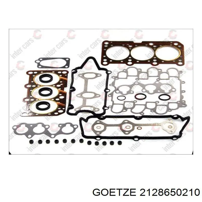 2128650210 Goetze комплект прокладок двигателя верхний