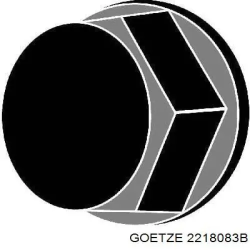 Болт головки блока цилиндров (ГБЦ) Goetze 2218083B