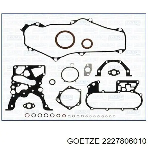 Нижний комплект прокладок двигателя Goetze 2227806010 цена, от 87.07 USD