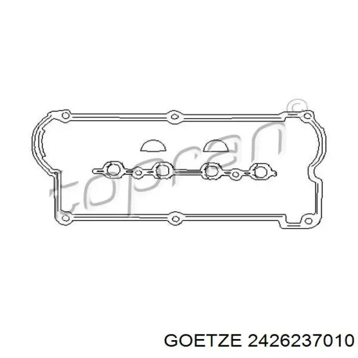 Прокладка клапанної кришки двигуна, комплект 2426237010 Goetze