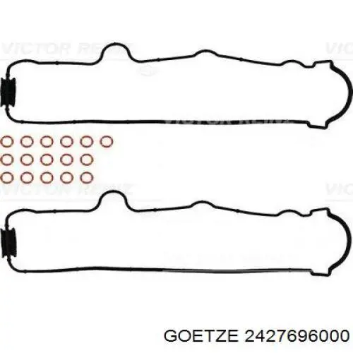 Купить 2427696000 Goetze Прокладка клапанной крышки двигателя