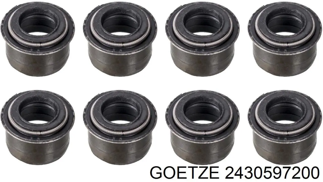 Сальник клапана (маслосъемный), впуск/выпуск, комплект на мотор Goetze 2430597200