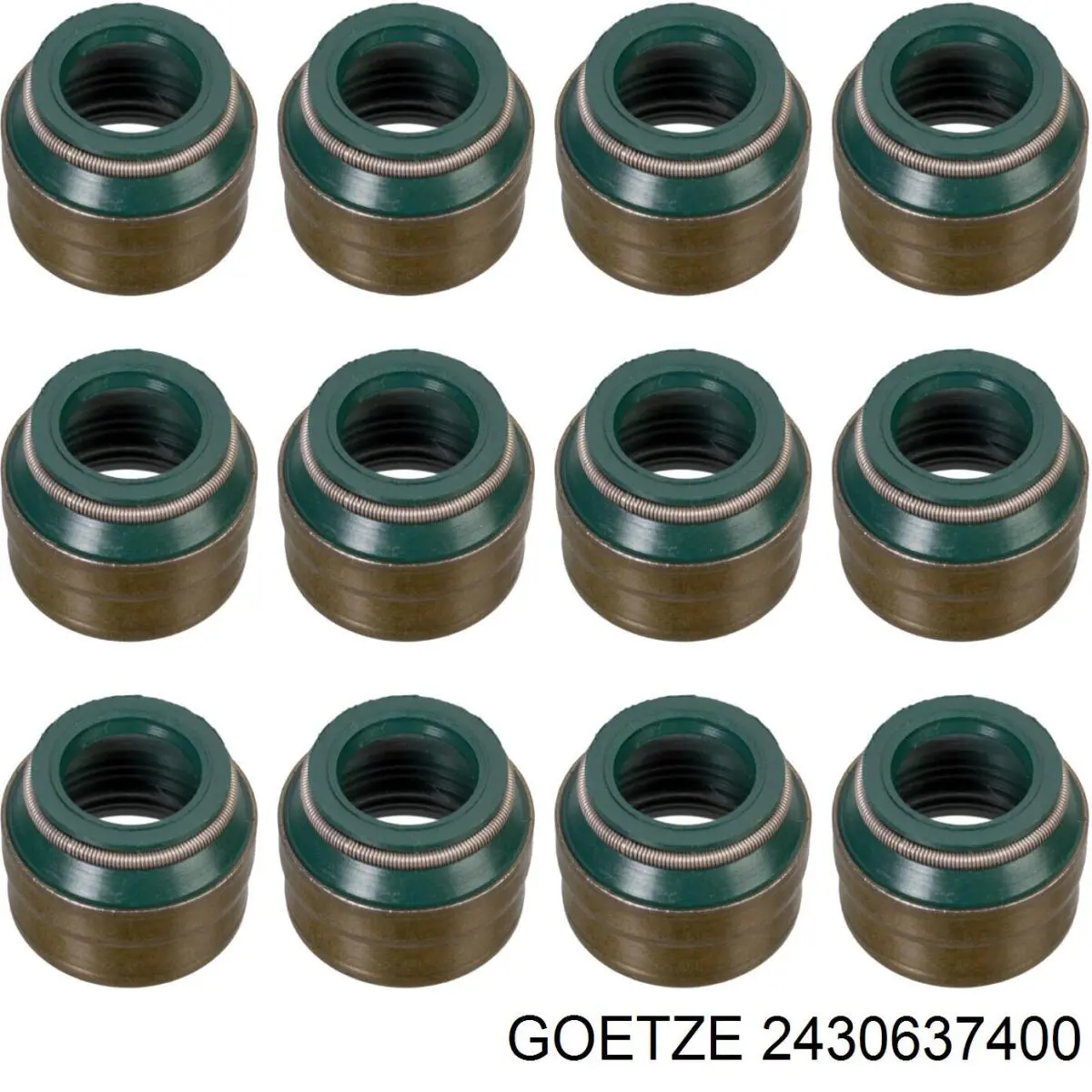 2430637400 Goetze сальник клапана (маслосъемный, впуск/выпуск, комплект на мотор)