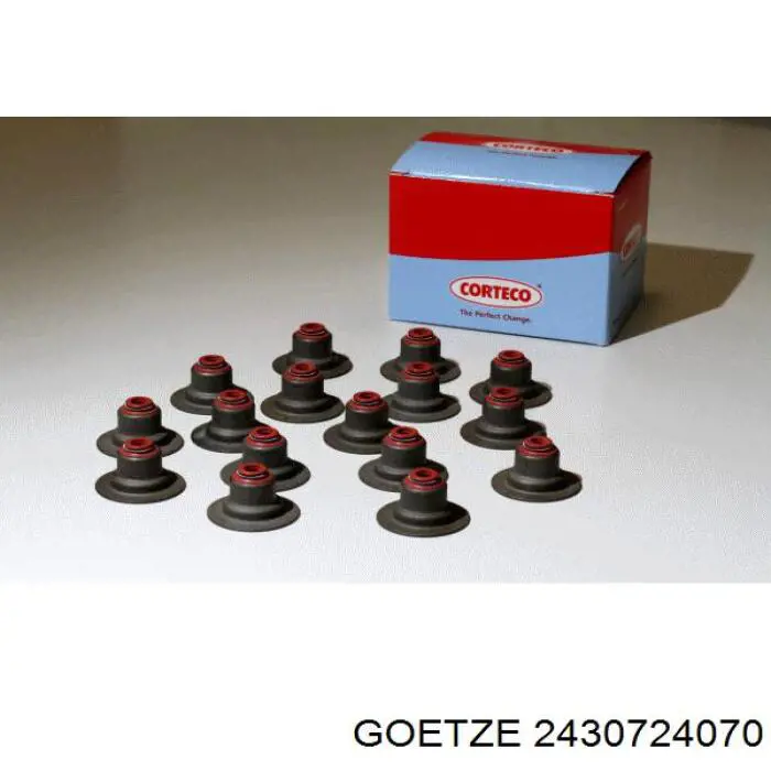 Сальник клапана (маслосъемный), впуск/выпуск, комплект на мотор Goetze 2430724070